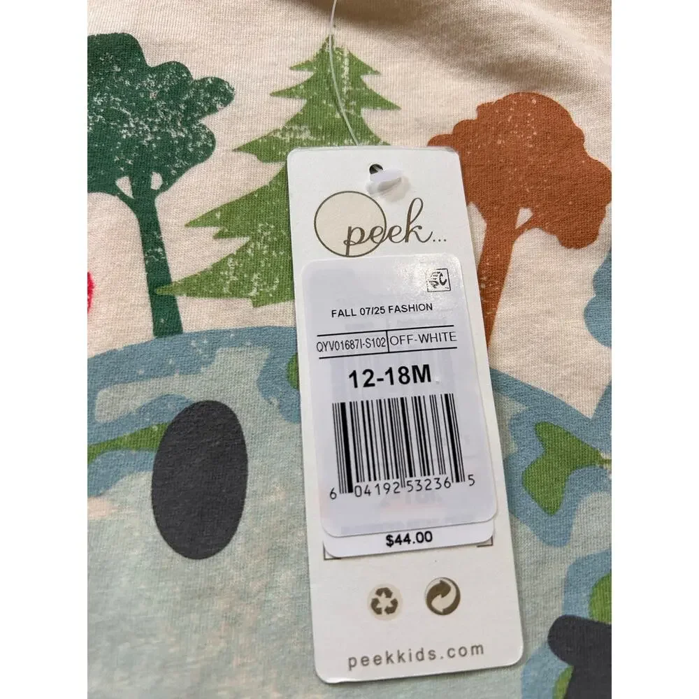 NWT Peek x The Nature Conservancy Two Piece Outfit, 12-18 Months